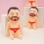 Búp bê chú xấu xí có thể bóp được, giảm căng thẳng với độ đàn hồi chậm.A