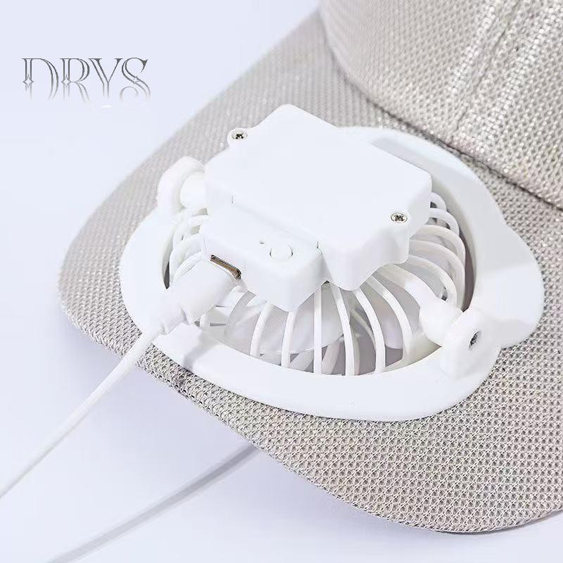 (TFT) Lưới Mùa Hè Quạt Năng Lượng Mặt Trời Mũ Bóng Chày Dành Cho Nữ Có Thể Điều Chỉnh Mũ Thoáng Khí Thể Thao Ngoài Trời Qui Khô Chạy Mũ MỚI
