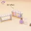 HFTOY 1: 12 Nhà Búp Bê Phòng Thí Nghiệm Bộ Dụng Cụ Nhà Búp Bê Ống Thử Mini Ra Giọt Đo Cốc Mô Hình Búp Bê Nhà Trường Đồ Chơi Cảnh ~