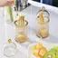 TRTR 10 Chiếc Nĩa Trái Cây Di Động Bằng Thép Không Gỉ Món Tráng Miệng Bánh Vàng Nĩa Có Lọ VN