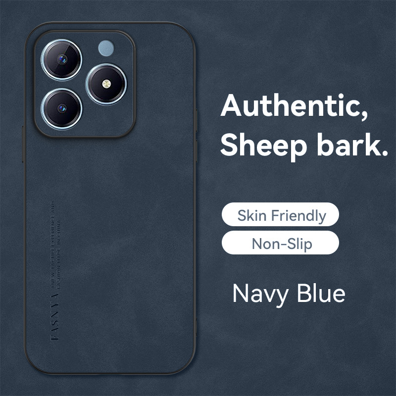 Ốp lưng Realme C65S Vỏ da cừu sang trọng cho Ốp điện thoại Realme C65S