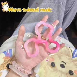 Đồ chơi xoắn OIWLSAX321, Đồ chơi Fidget có thể biến dạng màu cầu vồng, Thay đổi màu sắc tâm trạng Huấn luyện sự chú ý bằng nhiệt sắc Đồ chơi dây biến dạng cho trẻ em