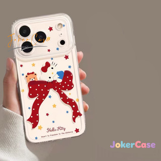 Ốp Lưng Cho IPhone 11 16 17 15 13 14 12 Pro Max 17AIR 15 7 8 Plus X XR Max Bìa mềm hoạt hình năm mới mèo đỏ đỏ