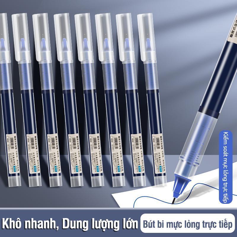 Bút gel xanh đồ dùng học tập độc đáo - Combo 30 chiếc tiện lợi, ngòi 0.5mm nhỏ gọn phù hợp học sinh các cấp
