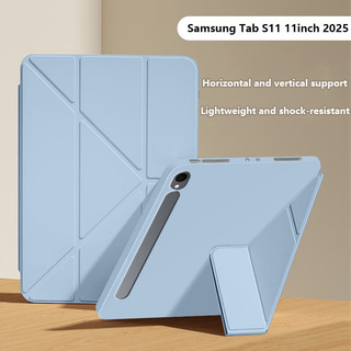 Nhiều Góc Đứng Dành Cho Samsung Galaxy Tab S11 11inch 2025 A11 A11 + S10 FE S10 Lite S8 S7 A9 Plus A8 A7 Lite Bao Da Thông Minh