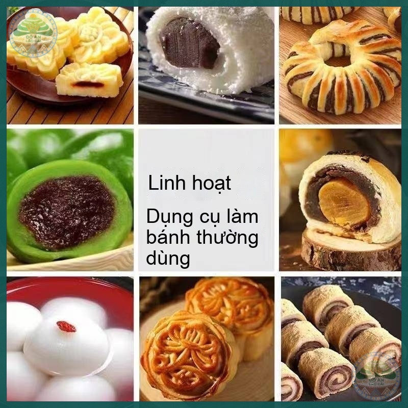 Nhân Đậu Đỏ400g (Nhân dẻo, thơm, ít ngọt)-nhân đậu đỏ làm bánh