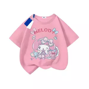 màu họa tiết cotton bé gái size 90-150cm Áo