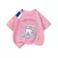 màu họa tiết cotton bé gái size 90-150cm Áo