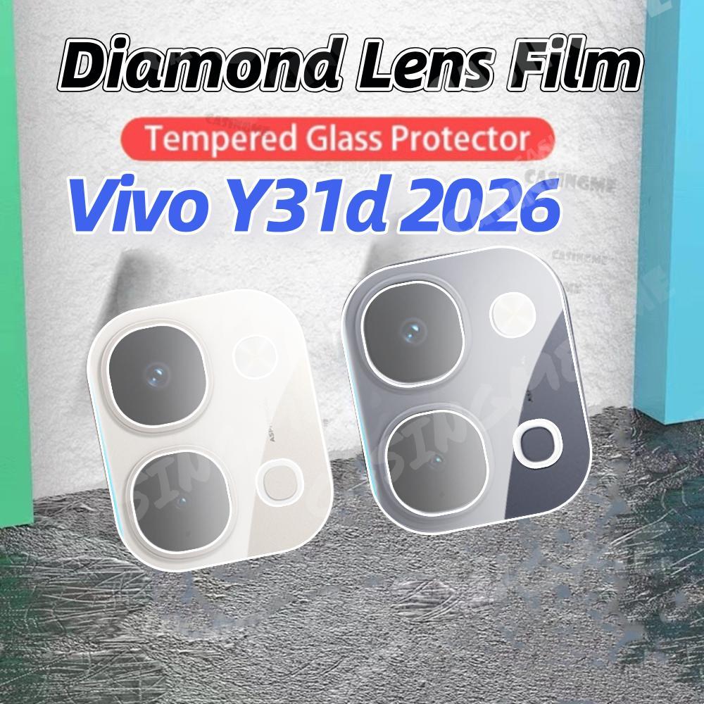Bảo vệ ống kính máy ảnh 3D Vivo Y31d 2026 cho Vivo Y31d Y31d VivoY31d Y31d Y31 d Y 31d Y31d 4G 5G 2026 Kính cường lực trong suốt Bảo vệ camera sau
