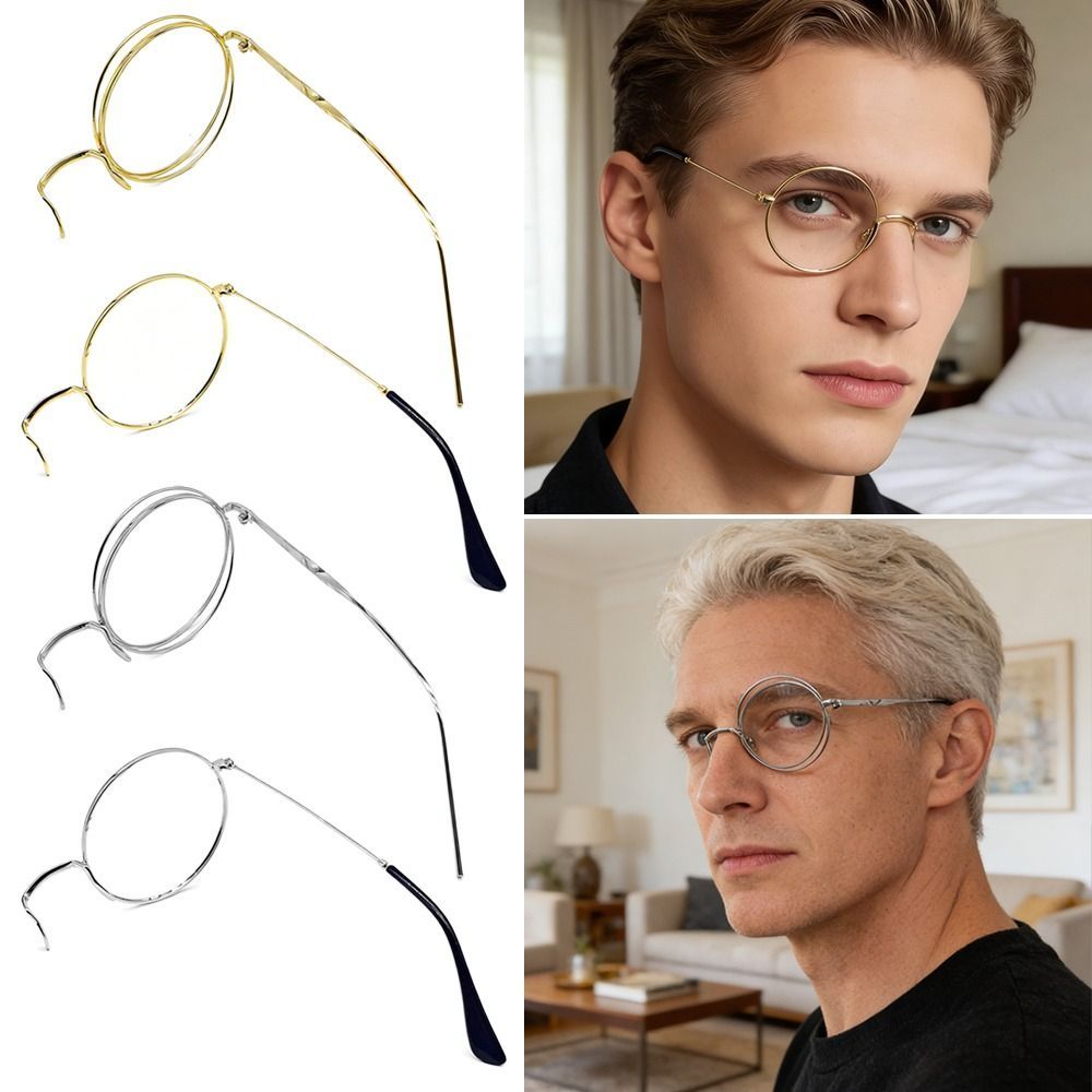 Kính Đơn Mặt Phong Cách Anh Quốc Kẻ Trộm Thời Trang Unisex, Thích Hợp Chụp Ảnh