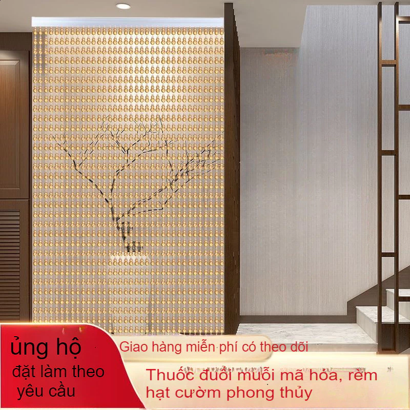 Rèm hạt cườm, phong thủy, giả pha lê, rèm ngăn cách chống muỗi và ruồi, trang trí nhà cửa.