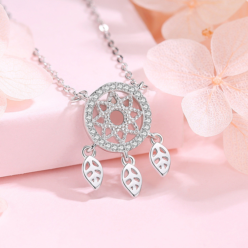 Vòng cổ bắt giấc mơ cá nhân bằng bạc S925