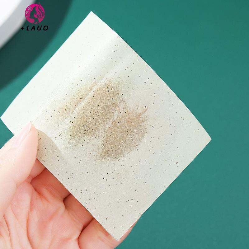 Springevenstar 300 Chiếc Giấy Hấp Thụ Dầu Mặt Khăn Lau Kiểm Soát Dầu Mùa Hè Tấm Hấp Thụ Giấy Dầu Làm Sạch Mặt Dụng Cụ Trang Điểm Da Mặt Springevenstar