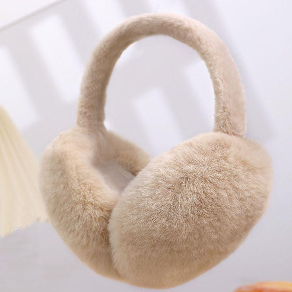 Tai nghe mùa đông SAIA, Máy hâm nóng tai sang trọng gấp ấm áp, Bảo vệ lạnh dày dễ thương cho nữ