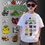 Hàng Trồng Cây Thiết Kế TRỒNG CÂY, 100% Cotton, Cổ Tròn, Ngắn Tay, Gái Bé Thanh Toán Nhận Hàng