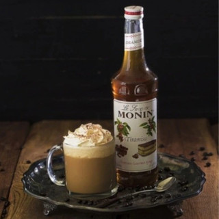Siro Monin Tiramisu 70cl, Nguyên Liệu Pha Chế Hương Bánh Tiramisu Thơm Ngọt, Syrup Nhập Khẩu Pháp