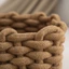 Exhila Nhỏ Bện Cotton Dây Giữ Sắp Xếp Lưu Trữ Thích Hợp Để Chứa Mỹ Phẩm Vật Dụng Hộ Gia Đình Organizati