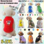 Áo vest thú cưng có kích cỡ S-2XL, in hình gấu phía trên, Có nhiều màu sắc, Thích hợp để mặc mùa hè, Có thể sử dụng cả trong nhà và ngoài trời, phù hợp với tất cả chó và mèo nhỏ.