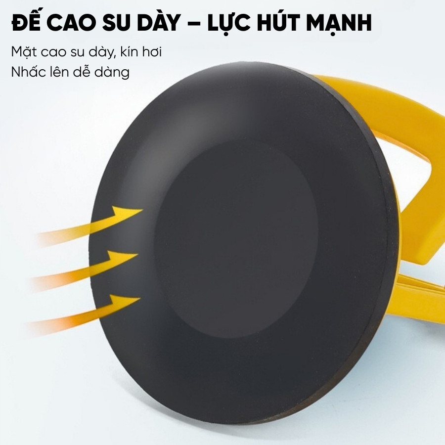 Giác Hít Kính 1 Chấu Cầm Tay RAYENR, Cốc Hút Chân Không Chống Trượt Lực Hút Mạnh GH002