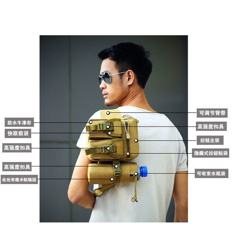 Túi eo thể thao chống nước, phù hợp cho chạy bộ và câu cá ngoài trời