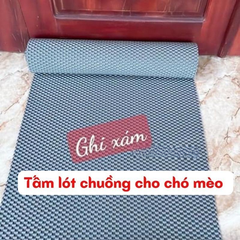 Tấm Lót Chuồng đặt riêng kích thước chất lượng Cao Su Cao Cấp Dễ Vệ Sinh Cho Chó Mèo Dog & Cat Đủ Kích Thước