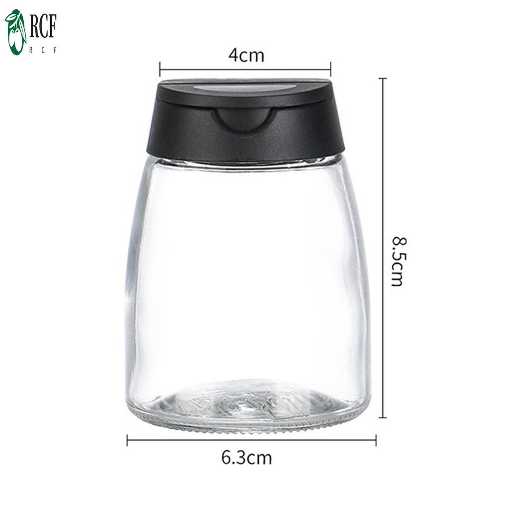 Đổ và Xịt Chai Gia Vị Che Bụi Kèm Chai Gia Vị Muối Đường Mè hoặc Bột Ớt