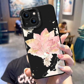 Ốp điện thoại lá bưởi hồng cho iPhone 17 / 16 / 15 / 14 / 13 / MINI / 12 / 11 / Pro MAX / X / XS / XR / 7 / 8 / 6 Vỏ bảo vệ toàn diện bằng silicon lỏng chống sốc và chống rơi