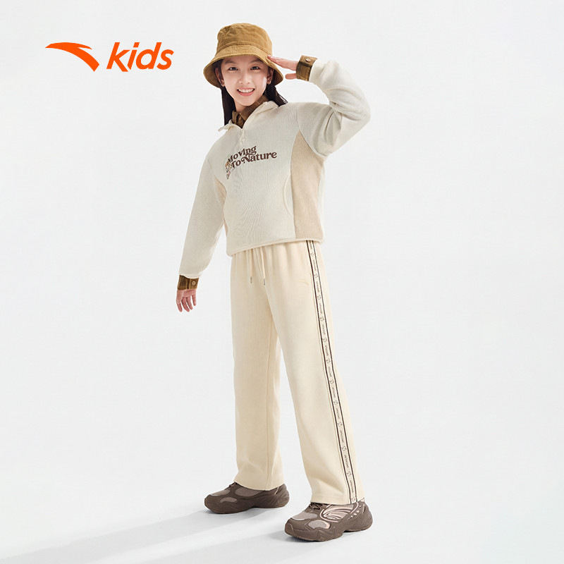 ANTA Kids Quần Dài Thời Trang Bé Gái Ống Đứng, Mềm Mịn, Thoải Mái Vận Động 3626A8731