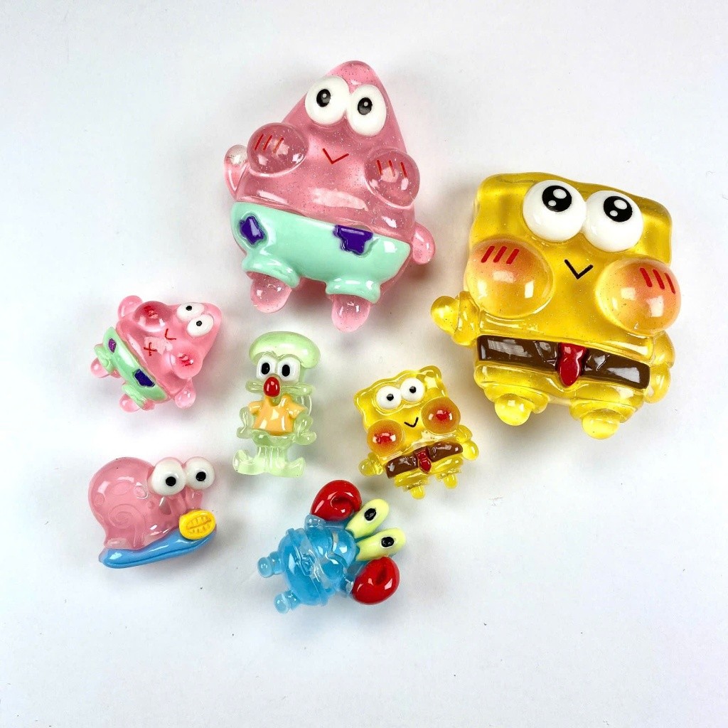Charm gắn dép:- Set charm bọt biển Bộ 7 chi tiết 2026 đang hot hit