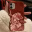 Red Rhyme Halo nhuộm cho iPhone 1615promax Jelly 1413 trường hợp điện thoại 1211 dễ thương
