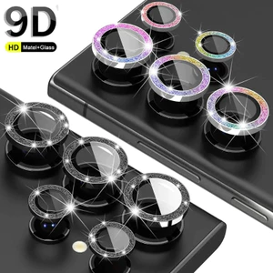 Dành Cho Samsung Galaxy S26 Plus Siêu Lấp Lánh Kim Loại Ống Kính Máy Ảnh Kính Cường Lực Cho GalaxyS26 GalaxyS26Plus GalaxyS26Ultra Chống Trầy Xước Mặt Sau Điện Thoại Bảo Vệ Ống Kính