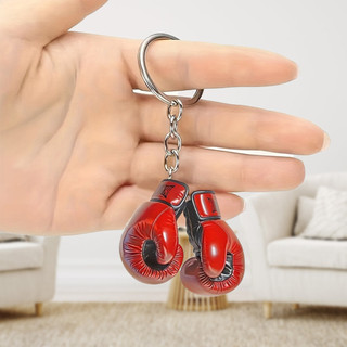 Móc khóa với Găng tay đấm bốc Mặt dây chuyền Mạnh mẽ Bền giữ chìa khóa Túi nhồi bông Đồ dùng cho quà tặng kỷ niệm sinh nhật