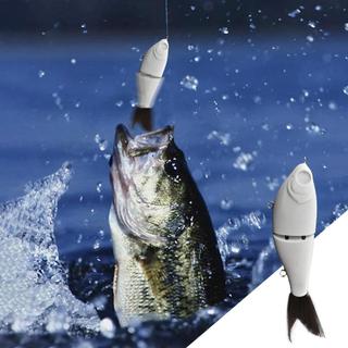 Blank s 2 Segments Sinking Glide SwimFishing Tackle Artificial Fishing Lure for Freshwater and Saltwater caeudeyvn