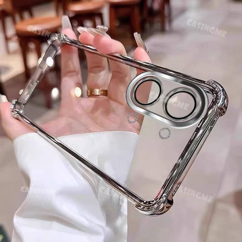 Vỏ bảo vệ ống kính mạ Vivo Y21 5G 2026 cho Vivo Y21 Y05 Y11d VivoY21 Y21 Y11 d 4G 5G 2026 FOUR Corners Vỏ điện thoại bảo vệ chống sốc Ốp lưng chống sốc
