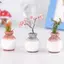 NS Nhựa Mini Bình Nhỏ Miệng Bình Hoa Lọ Hoa Trang Trí Sân Vườn DIY Micro Phong Cảnh Bàn Trang Trí Nhà Cửa Phụ Kiện NS