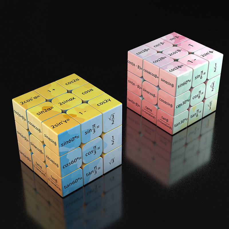 Trường trung học cơ sở Công thức hóa học vật lý Khối Rubik Bảng tuần hoàn Khối Rubik Sáng tạo Thứ ba có thể tùy chỉnh Quà tặng sáng tạo văn hóa 3 JFI5