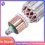 Bộ lắp ráp neo cánh quạt AC220V 240V cho 9556N 9557HN 9558NB Bao gồm vòng bi và bàn chải