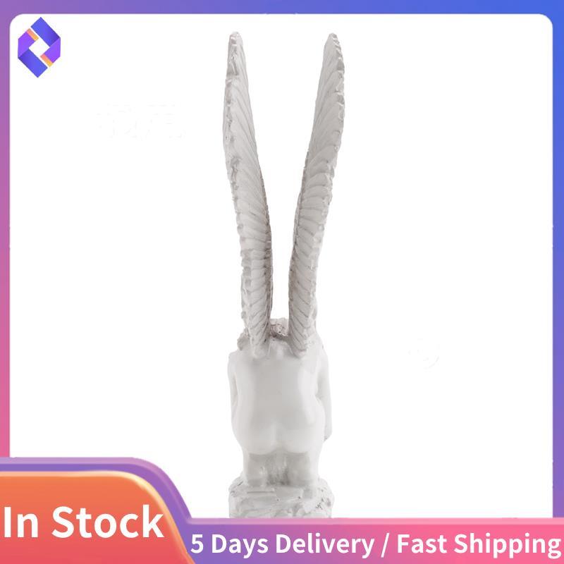 Thiên Thần Trắng Nhựa Cherubs Tượng Tượng, Tượng Tưởng Niệm Điêu Khắc Thiên Thần Đáng Yêu Trang Trí Nhà Cửa Trong Nhà, Cánh Trắng Dễ Dàng Lắp Đặt Dễ Dàng Sử Dụng -L