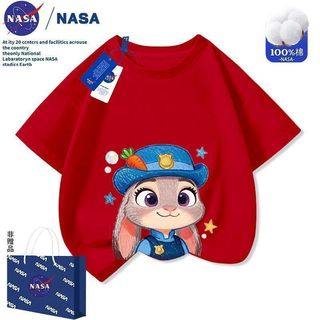 Áo thun Disney Zootopia Judy cho bé gái – Cotton 100% tay ngắn mùa hè