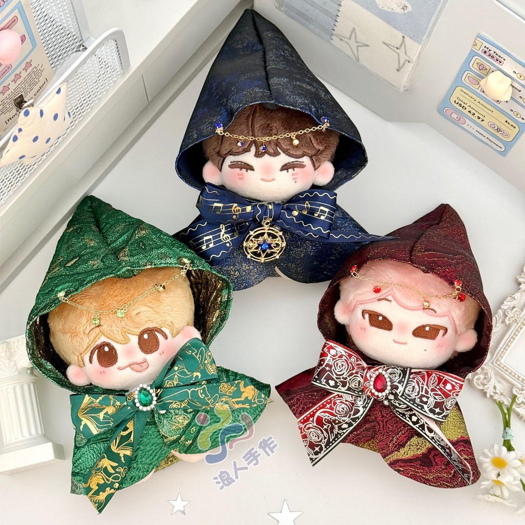 10Cm Quần Áo Cho Bé Magic Áo Ba Màu 10Cm Cotton Búp Bê Quần Áo Thường Cơ Thể Sao Biển Cơ Thể Đa Cơ Thể Mặc 4.3
