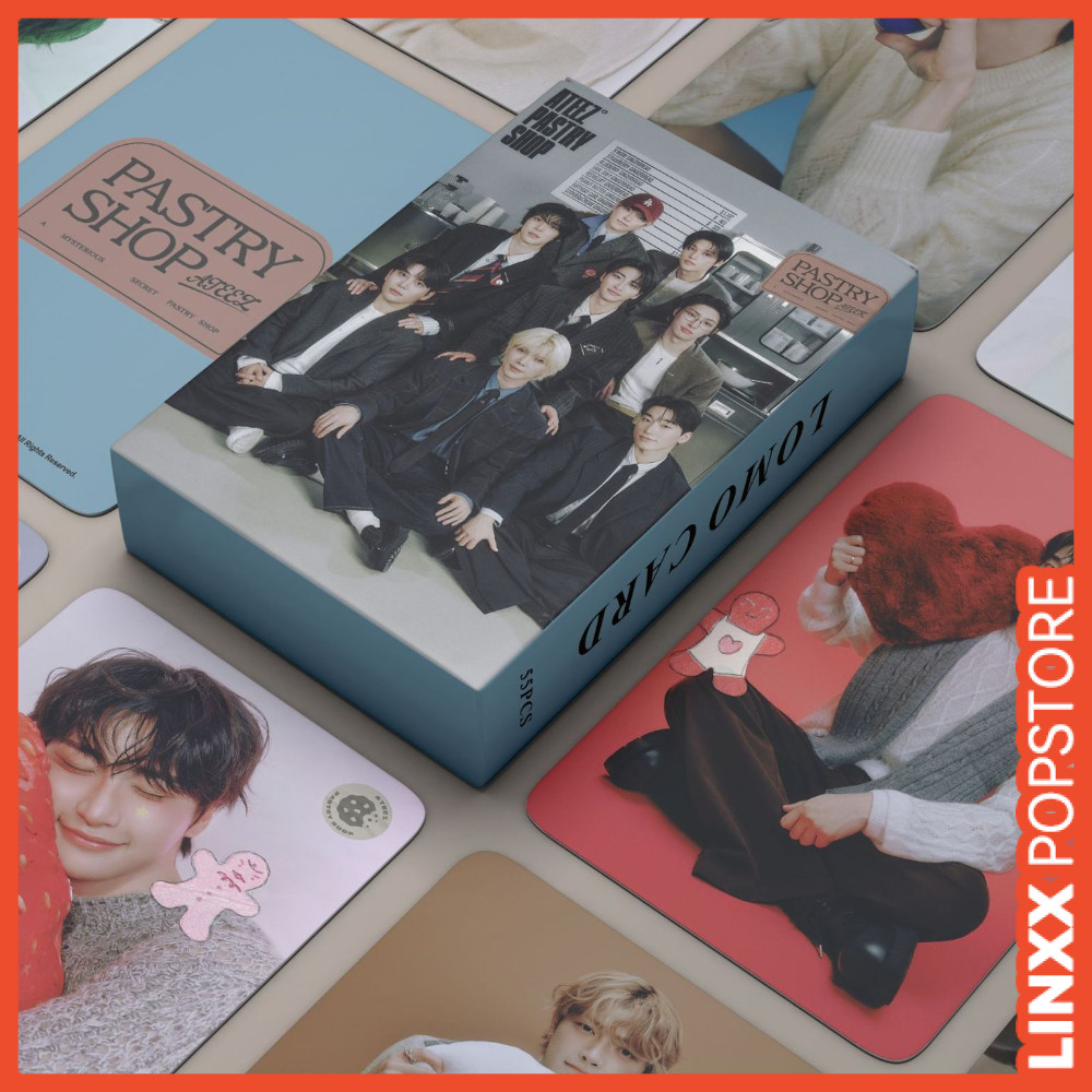 LINXX 55 CÁI ATEEZ Lomo Cards 2026 Season S Lời chào K Pop Photocard Set Hàn Quốc Thần tượng cậu bé Nhóm sưu tập Quạt Merch Quà tặng ngày lễ Thẻ ảnh kỷ vật