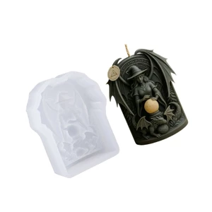 Cc Khuôn Silicon Phù Thủy Rồng Khuôn Silicon Halloween Cho Nghệ Thuật Nhựa Dính