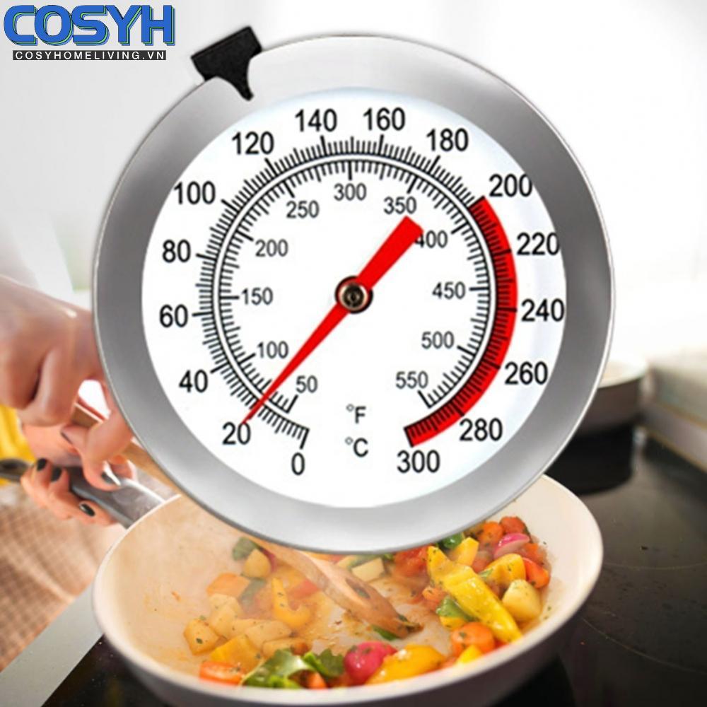<cosyh>For barbecue Oven Oil Temperature Thermometer Probe Stainless Steel Cooking Tool