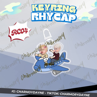 Móc khóa Rhycap chibi |  Rhyder Captain | Keyring treo balo chìa khoá