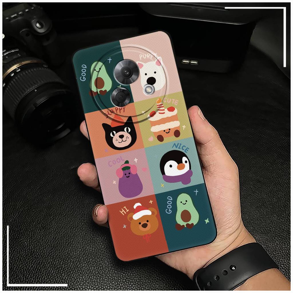 Ốp Điện Thoại Động Vật Dễ Thương Cho Meizu Lucky08 Bảo Vệ Chống Bụi Bẩn Hoạt Hình Silicon Ốp Lưng Chống Thấm Nước Bọc Toàn Bộ Graffiti Bền Túi Điện Thoại Vỏ Mềm TPU Thiết Kế Thời Trang