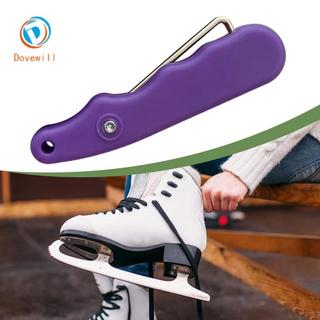 Dovewill Dây Giày Thắt Lưng Gập Lại với Móc Kéo Ren dành cho Trượt Băng Nghệ Thuật