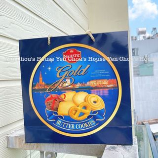 Bánh cookies bơ Richy Majestic Gold 681g