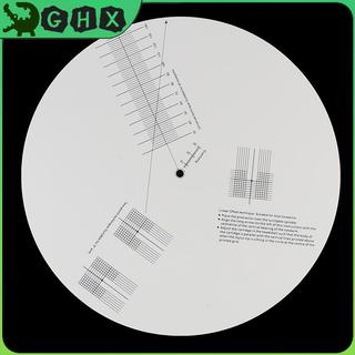 GHX Vinyl Record Piup Tấm hiệu chuẩn Máy đo khoảng cách Công cụ điều chỉnh thước đo VN