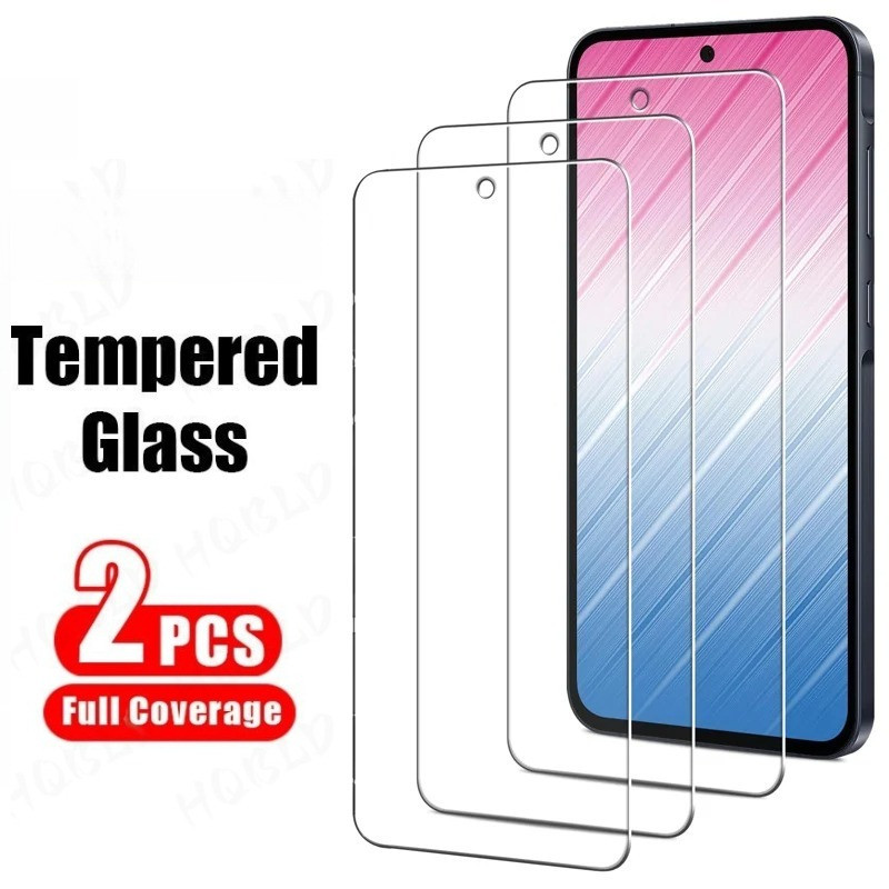 2 Miếng Dán Bảo Vệ Màn Hình HD Kính Cho Samsung Galaxy A17 A16 A15 A14 A13 Riêng Tư Kính Cường Lực Trong Suốt Cho Galaxy A07 A06 A05s A05 SM-A137 Chống Gián Điệp Cạnh Đen Kính Phim