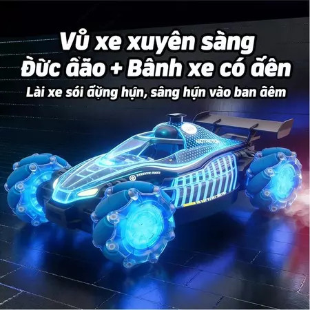 Xe đua F1 đồ chơi cỡ lớn điều khiển từ xa cảm biến cử chỉ, có khả năng drift và phun nước tốc độ cao